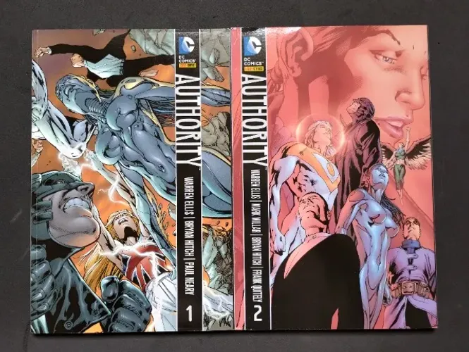 The Authority - 4 Volumes - Coleção Completa