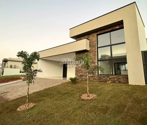 Casa em Condomínio, à venda, Santa Rosa - 3 quartos Villa Bela Vista - Piracicaba/SP