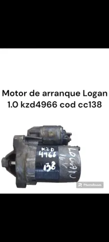 Motor de arranque Logan 1.0 kzd4966 cod cc138