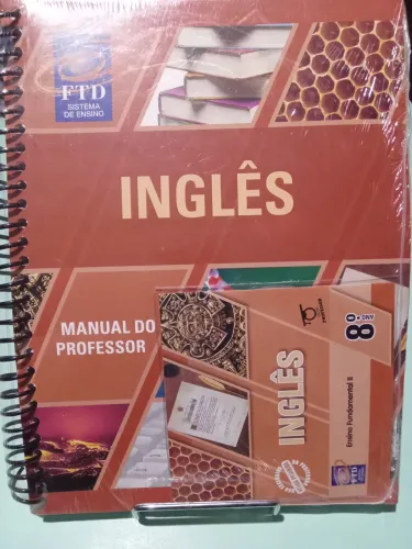 Livro didático de inglês para o 8 ano FTD sistema de ensino
