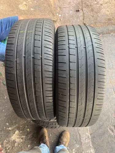 Par de Pneus Pirelli 235/50r18 Scorpion Verde Moe Run Flat 97v, 70% vida útil