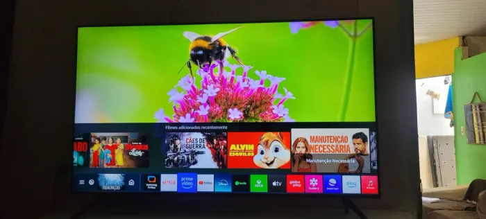 Tv Samsung  50 nova no plástico 