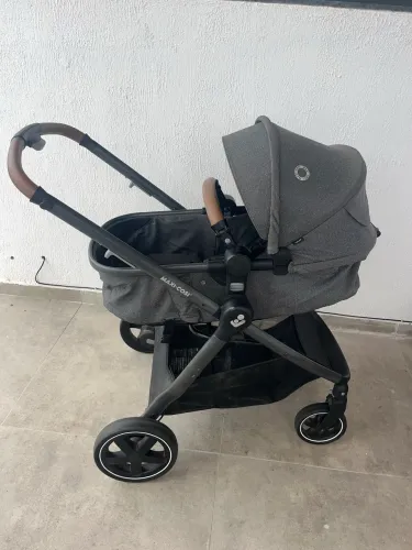 Carrinho Maxi-Cosi Anna3 TS Grey 3 em 1 C/ Base Veicular