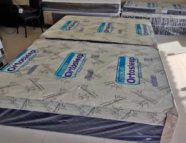 Cama Box OrtoSleep - Novo 10 cm de espuma 