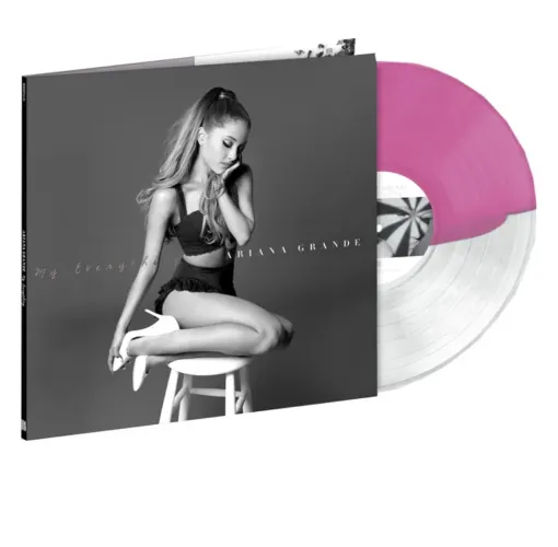 Ariana Grande My Everthing disco de Vinil LP colorido lavanda