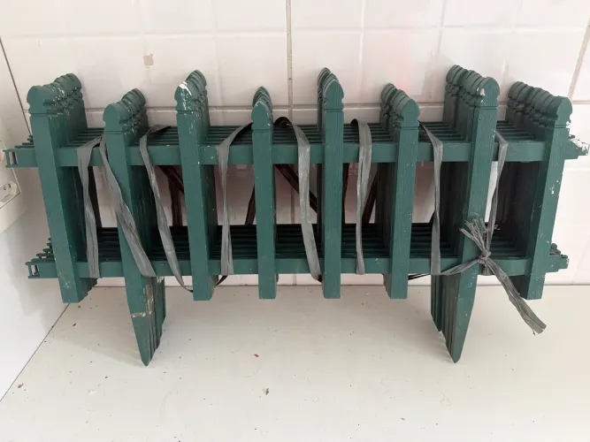 8 Grade de 60cm de PVC para jardim 