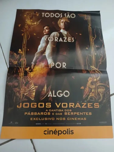 Poster Jogos Vorazes: A Cantiga dos Pássaros e das Serpentes - Cinpolis