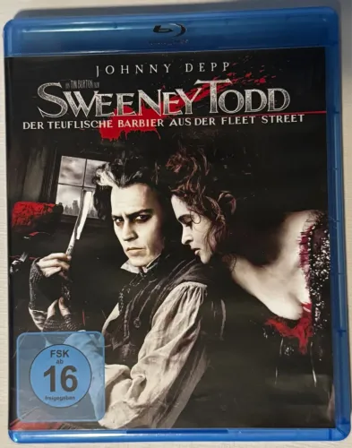 Sweeney Todd: O Barbeiro Demoníaco da Rua Fleet (Blu-Ray)
