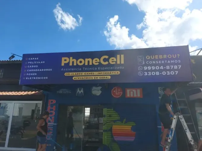 Fachadas em Led 2D & 3D - Placas Luminosas - Acm Fachada - Comunicação Visual - Letreiros