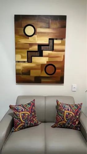 Quadro Abstrato Moderno para Decorar sua Sala