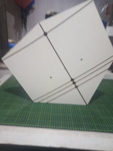 Gabarito MDF para pipa Barueri com três medidas para fabricação