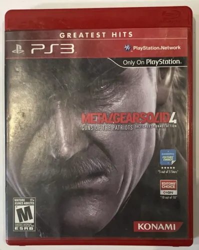 Metal Gear Solid 4 ps3