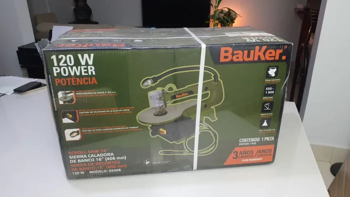 Serra Tico Tico De Bancada Recortes 16"<br>Bauker 120w
