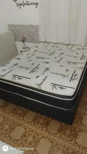 Cama box com colchão