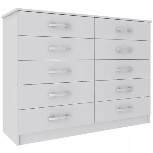 Cômoda 10Gvs Evidencia Branco - Entrega Rápida!