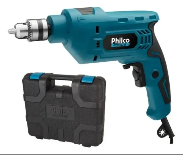 Furadeira philco reversão e imapcto