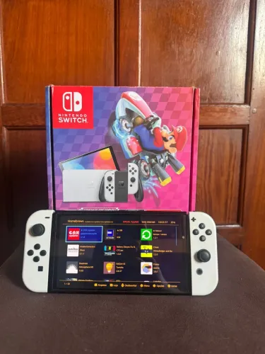 NINTENDO SWITCH OLED DESBLOQUEADO