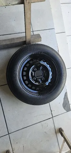RODA+PNEU 4 FUROS ARO 15 PRO FUSCA BRASÍLIA VARIANT 
