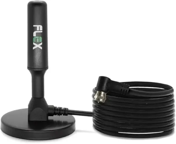 Antena Flex Interna/Externa Tv Digital Fio 3mts 4.5dbi Real