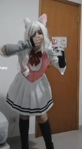 Cosplay Toy Foxy/Mangle FNAF - Five night's at's Freddy's ROUPA COMPLETA!