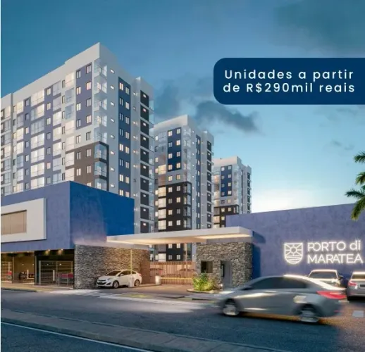 JH VENDE APARTAMENTO NO RESIDENCIAL PORTO DI MARATEA - LANÇAMENTO NA AV. HÉLIO GUEIROS