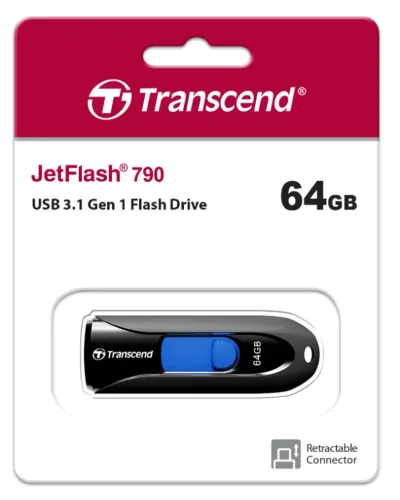 Pendrive Transcend 64 GB JetFlash 790 USB 3.0 Flash Drive