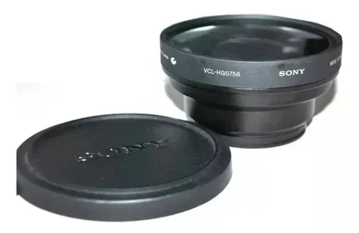 PROMOÇÃO! Sony Lente Angular Para Filmadora 58mm 0.7x Vcl-hg0758- FOTOGRAFIA