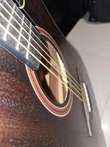 Violao Strinberg Sd200c tabaco+ nut e ponte em osso regulado e bem conservado