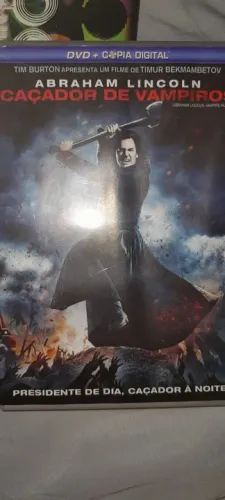 DVD Abraham Lincoln Caçador de Vampiros