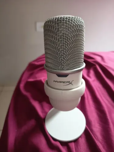 Microfone Hyperx Solocast Branco
