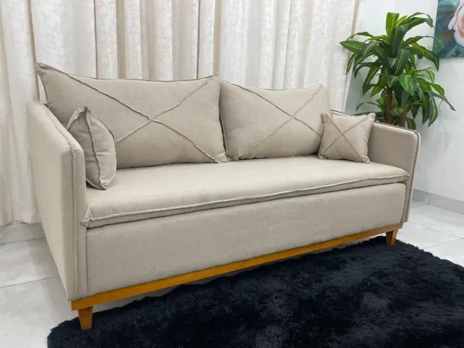 Sofá Living Lisboa - Entrega Rápida