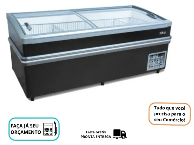 Ilha de Congelados 2,20M Polar Plus