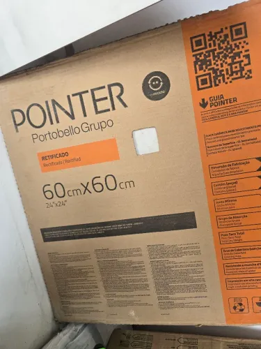 Porcelanato Retificado 60x60cm Pointer