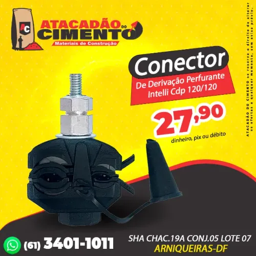 Conector De Derivação Perfurante Intelli Cdp 120/120