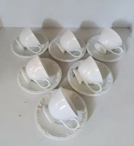 Xicaras p/ cafezinho em porcelana, Pomerode Shimitd