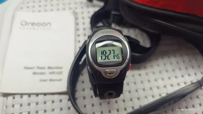 Relógio Oregon Heart Rate Monitor HR102