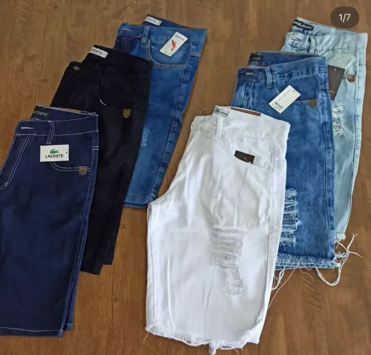 Bermudas masculina jeans 