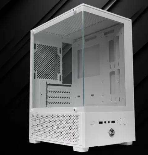 Gabinete novo, lacrado! Legion branco, em vidro!