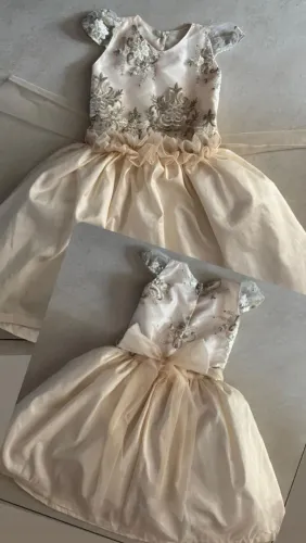 Vestido de festa infantil Tam Até 6anos impecável 