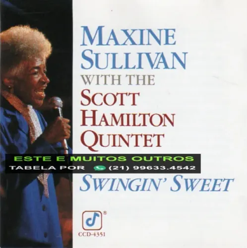 Cd Maxine Sullivan & Scott Hamilton - SWINGIN' SWEET