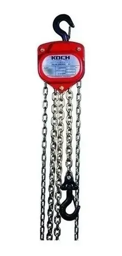 Talha manual Koch 2 ton. 10 mts. de elevação SC
