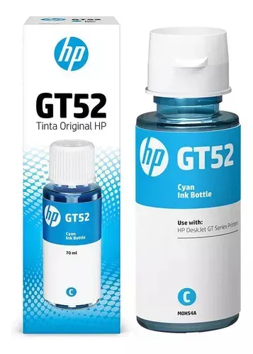 Tinta HP GT52 Azaul- Amarela Vermelha -Original HP 70ML de tinta R$ 55,90 Cada Cor
