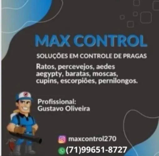 Dedetização - MAX CONTROL 