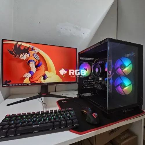 Pc Gamer Novo completo - Ryzen 7 5700G + RX VEGA 7 + RAM 16GB + SSD M.2 NVMe 512GB