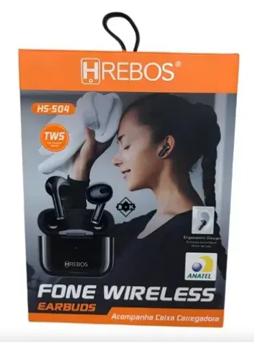 fone sem fio hrebos