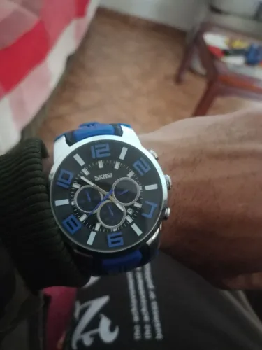 Relógio Skmei Masculino Esportivo Azul