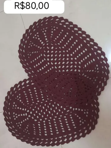 Tapete Parzinho em crochê ?