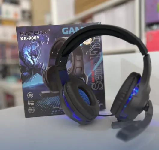 Headset Gamer Kapbom KA-9009 com LED