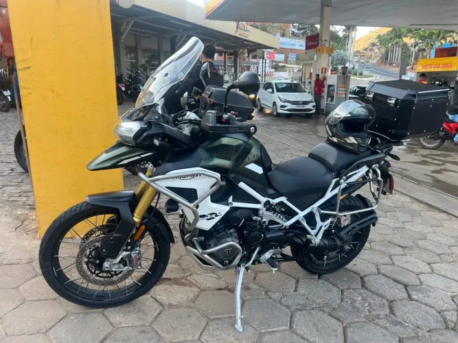 TRIUMPH TIGER RALLY PRO 1200 único dono impecável 