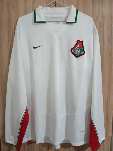 Camisa do Lokomotiv Moscou Rússia Reserva 2004